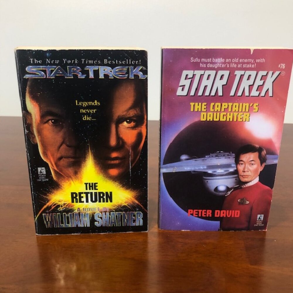 Star Trek Vintage Books Bundle of Two.